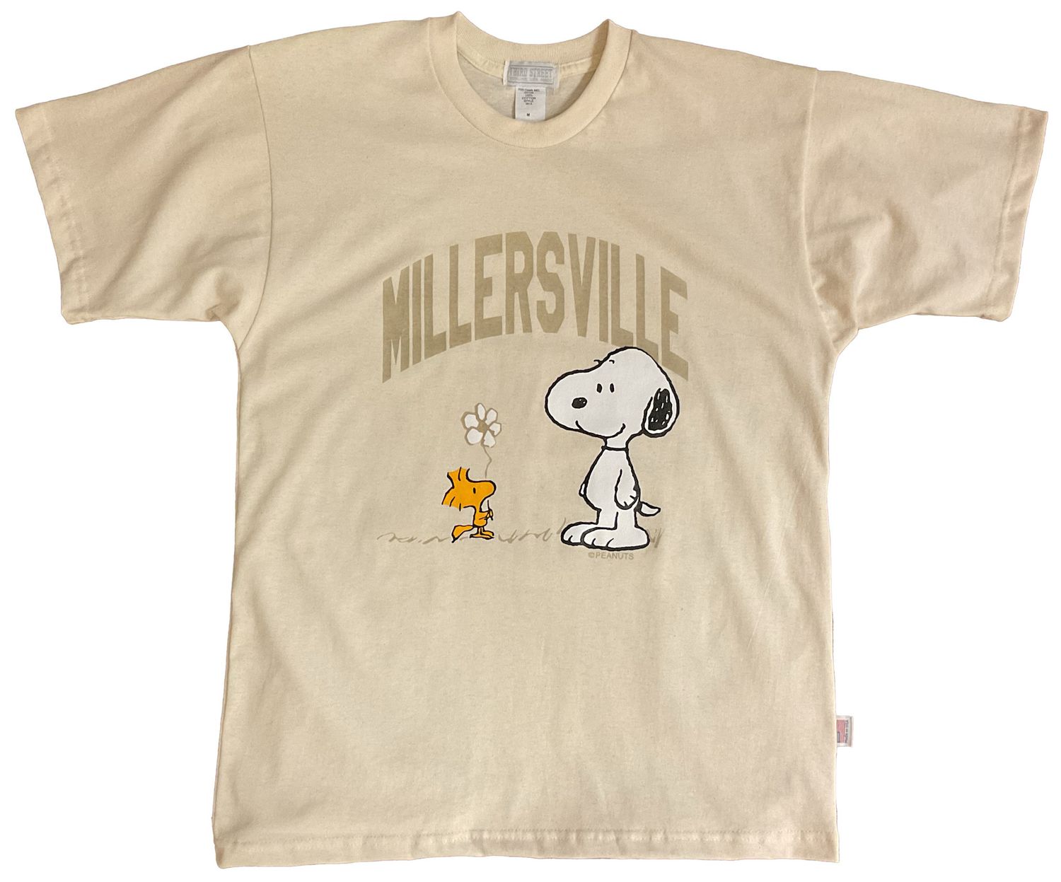 Snoopy Tonal Short Sleeve Tee Oatmeal