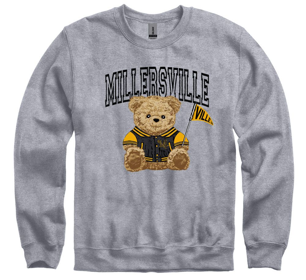The "Bear Necessities" Crew Sport Grey