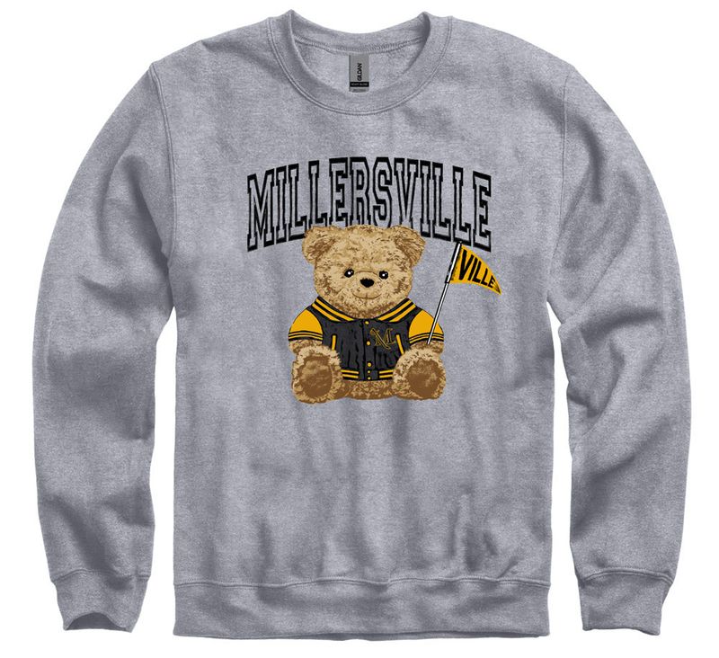 The "Bear Necessities" Crew Sport Grey