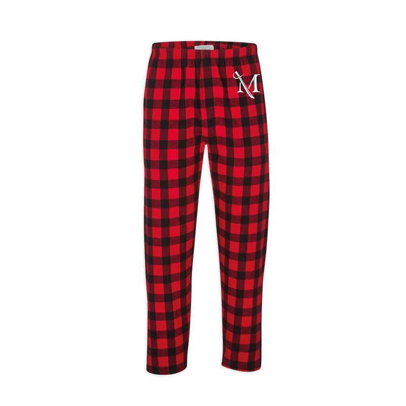 Buffalo Check Red Plaid Flannel Pants