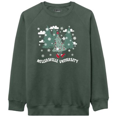 Walking Tree Crew Dark Green