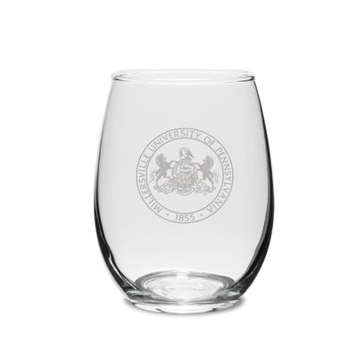 MU Seal Stemless Wine Glass - 15oz