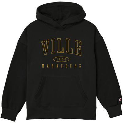 Reverse Fleece Hood Vintage Black