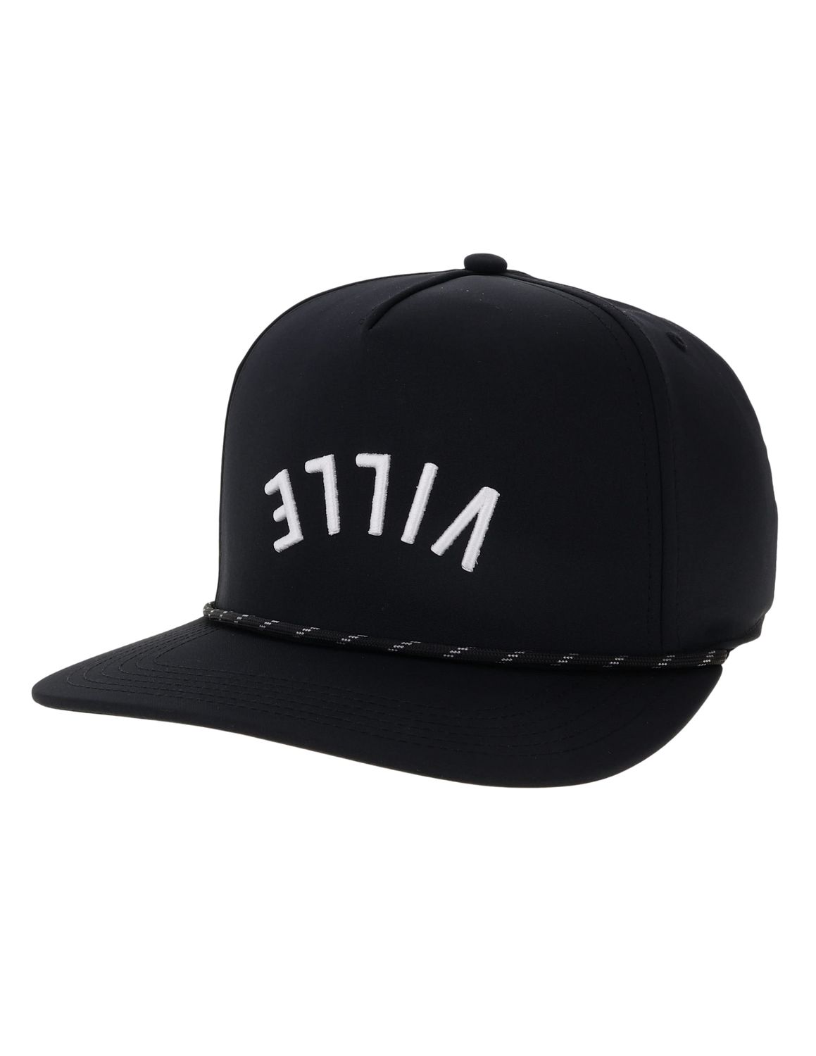 Upside Down Ville Caddy Hat, Color: Black/Black