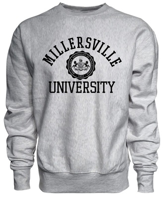 Cross Grain Crew Screenprint Millersville Seal