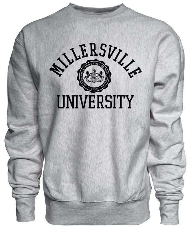 Cross Grain Crew Screenprint Millersville Seal