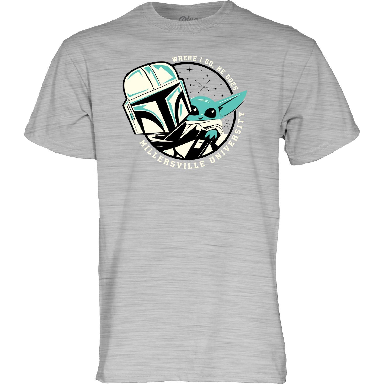 Star Wars Grogu Tee Heather Grey