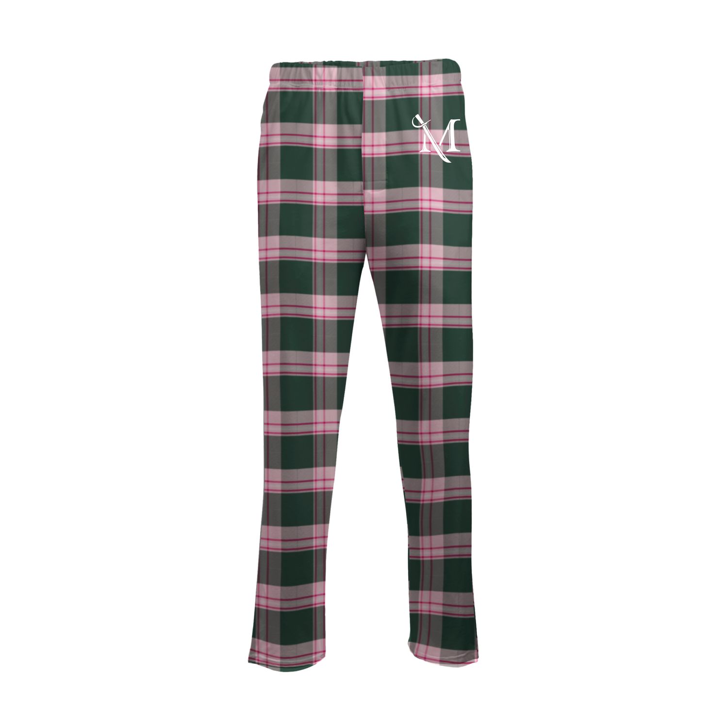 Wicked Flannel Pants Green Plaid