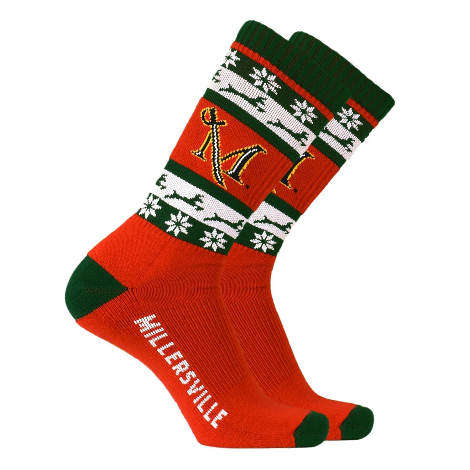 Reindeer Christmas Socks 2025