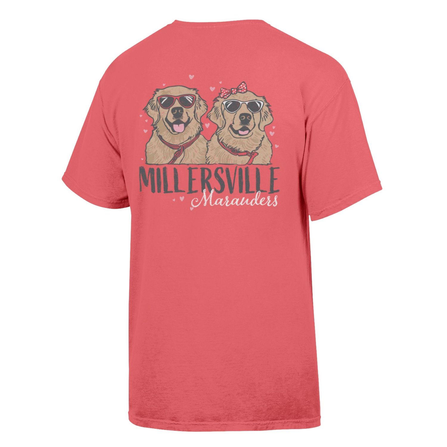 Comfort Wash Sunglasses Dogs Coral Craze Tee