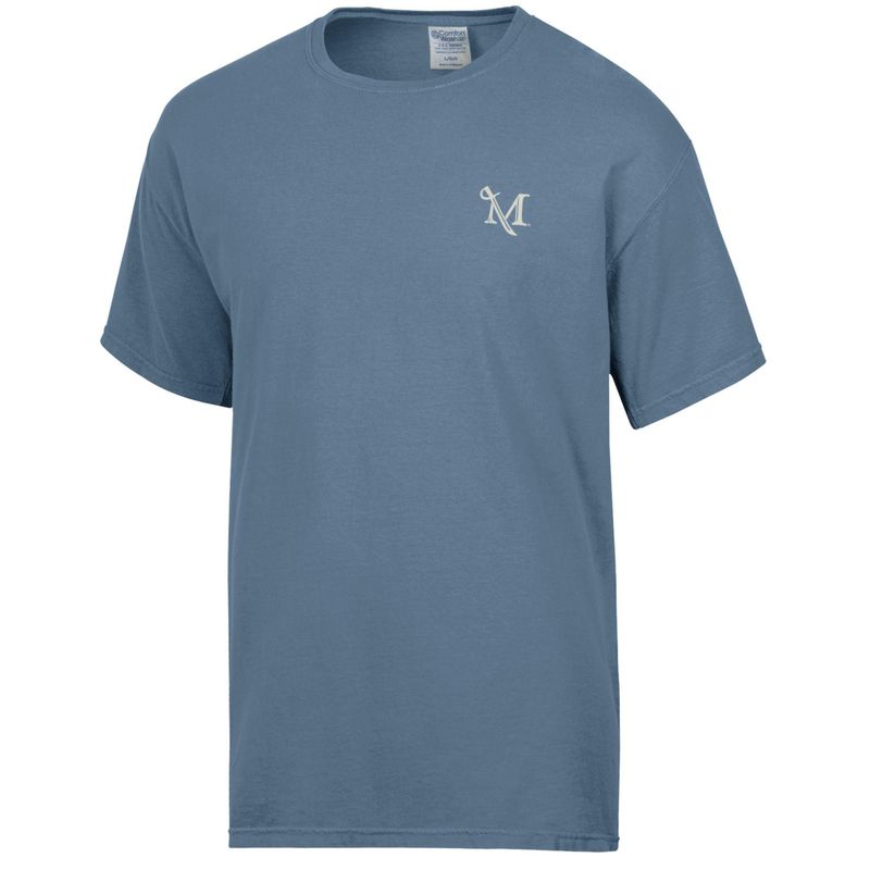 Comfort Wash Flower Tee Saltwater