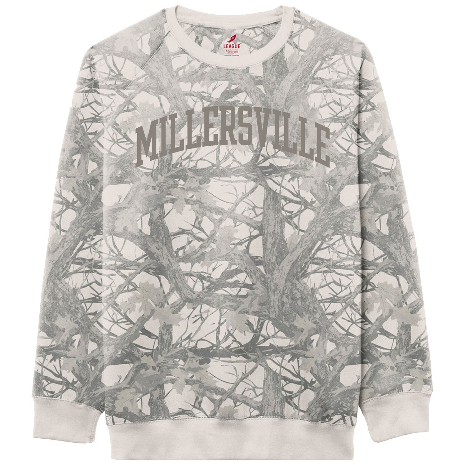 Better Basics Essential Crew, Color: Vintage Camo, Size: Small