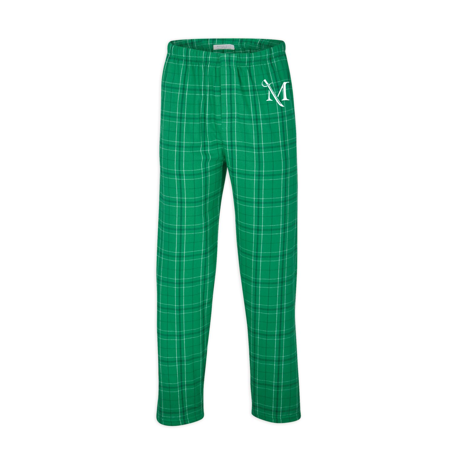 St Patrick's Day Green Flannel Pant