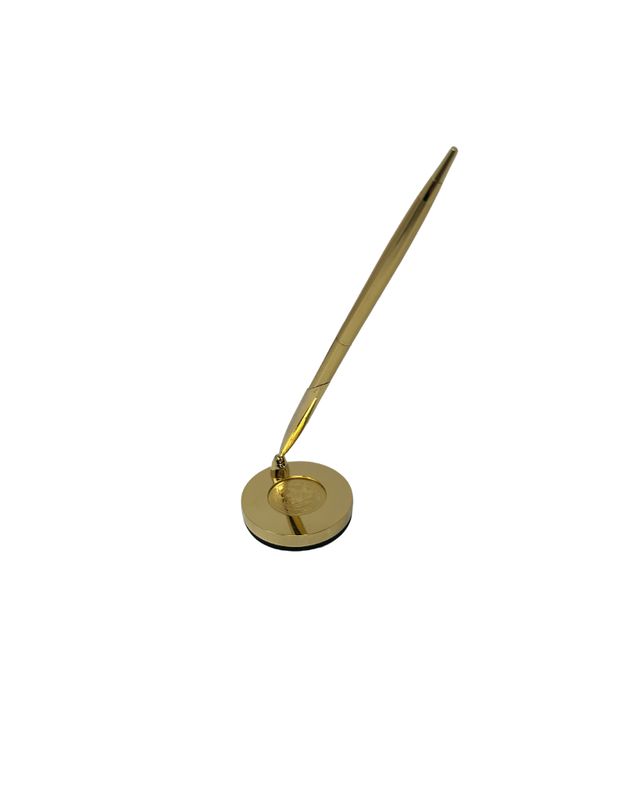 GOLD MU SEAL DESK SET