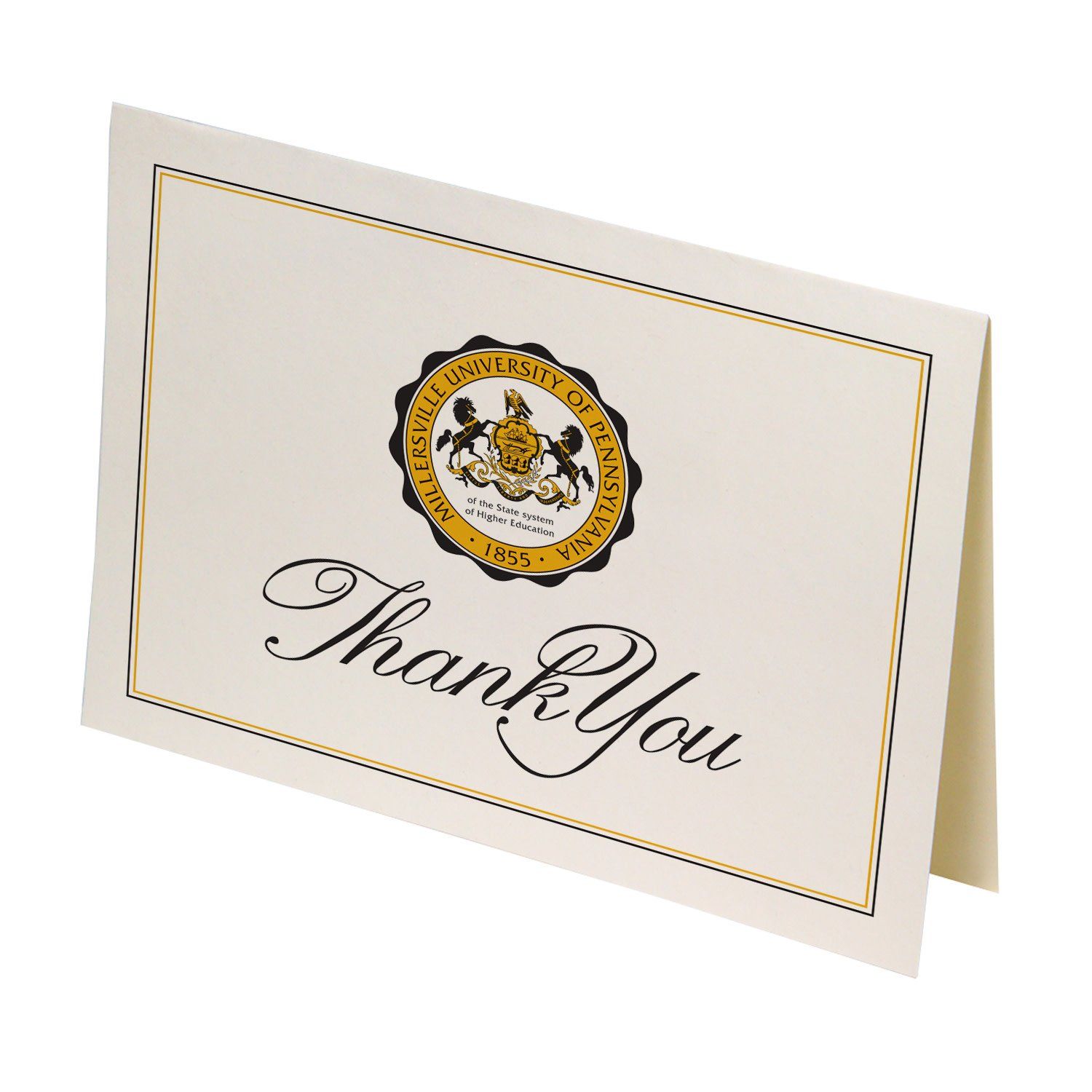 Millersville Seal Thank You Note Cards