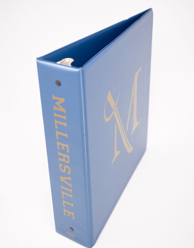 M Sword 2" Hawaiian Blue Binder