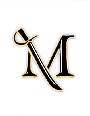 M Sword Static Cling