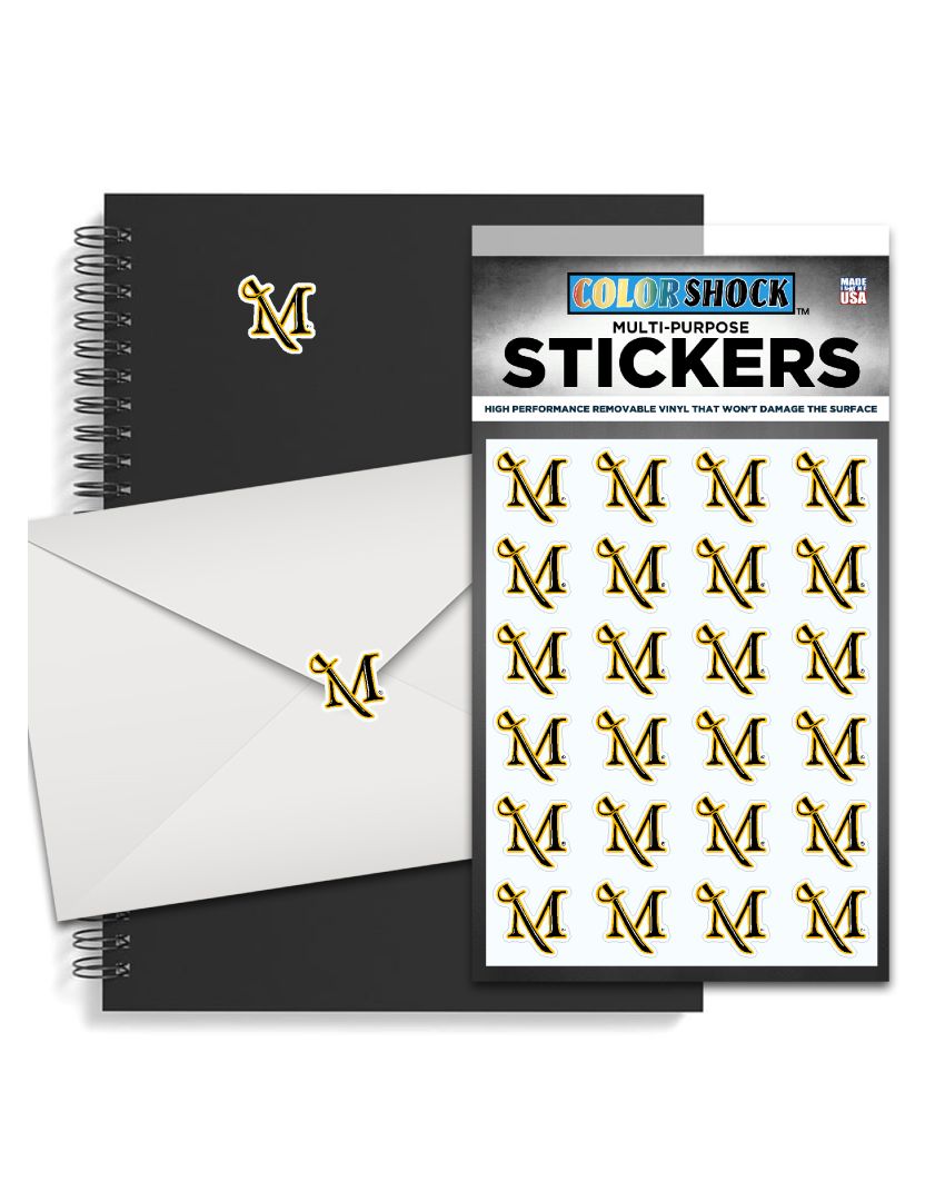 M Sword Stickers