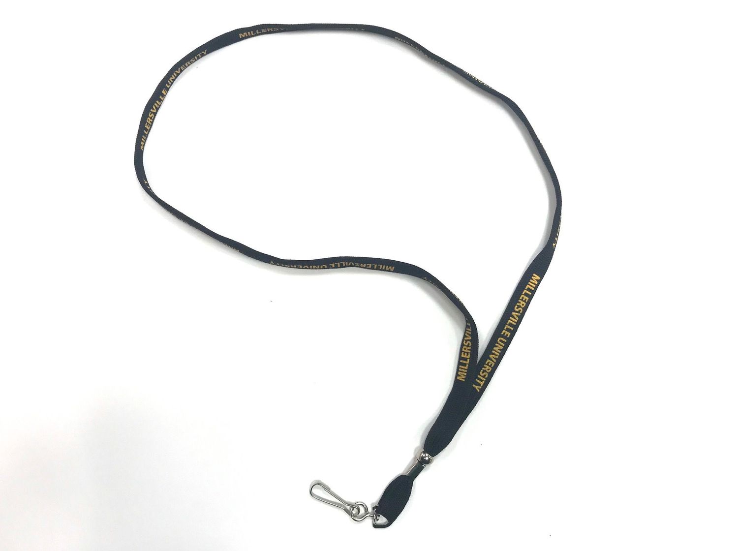 MU Lanyard - Black W/ Gold Text
