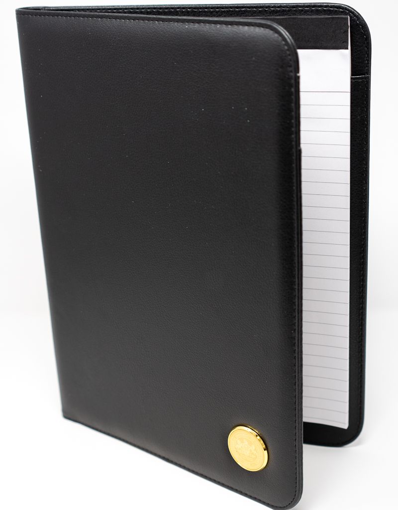 MU Padfolio With Gold Emblem