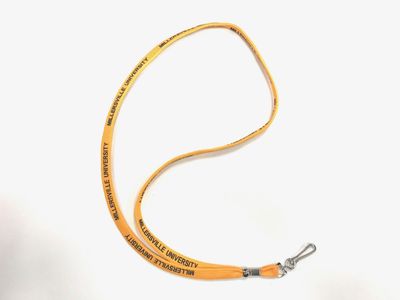 Thin Millersville Lanyard Gold