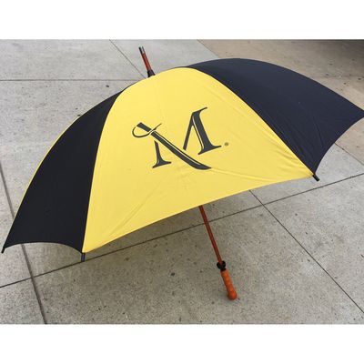 The Eagle Black And Gold Umbrella