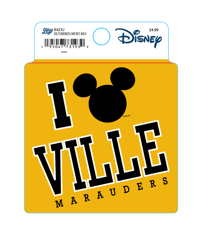 Mickey Ville Sticker