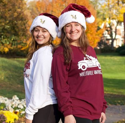M-Sword Santa Hat Burgundy