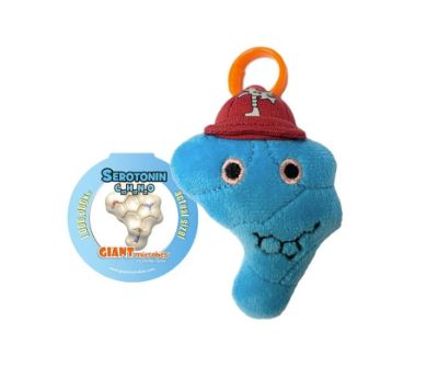 Serotonin Key Chain