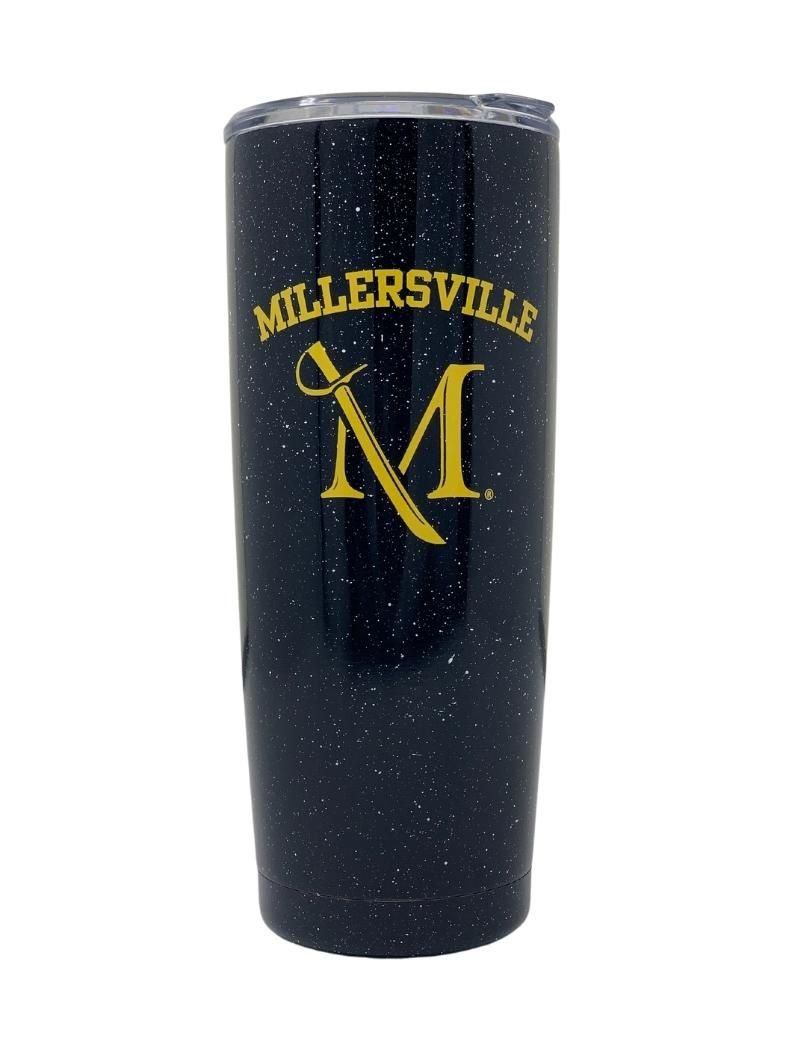 Black Speckled Vacuum Hiker Travel Tumbler