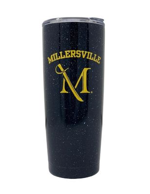 Black Speckled Vacuum Hiker Travel Tumbler