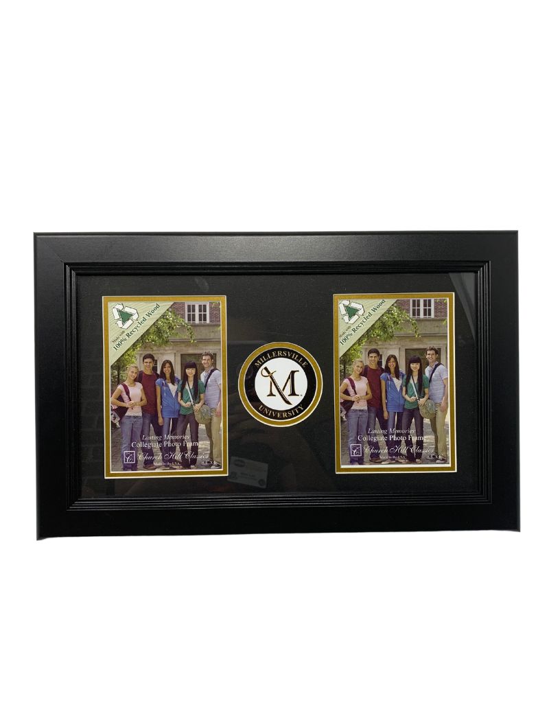 Double Circle Logo Frame