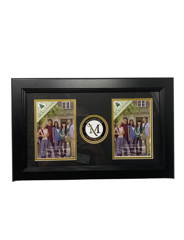 Double Circle Logo Frame