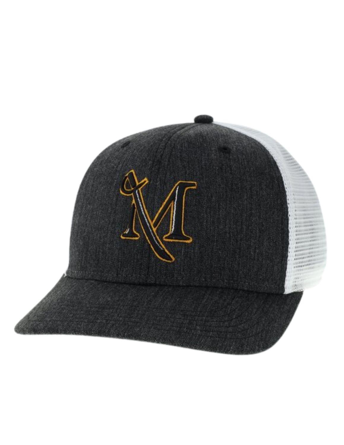 Mid Pro Snapback with M-Sword White/Black