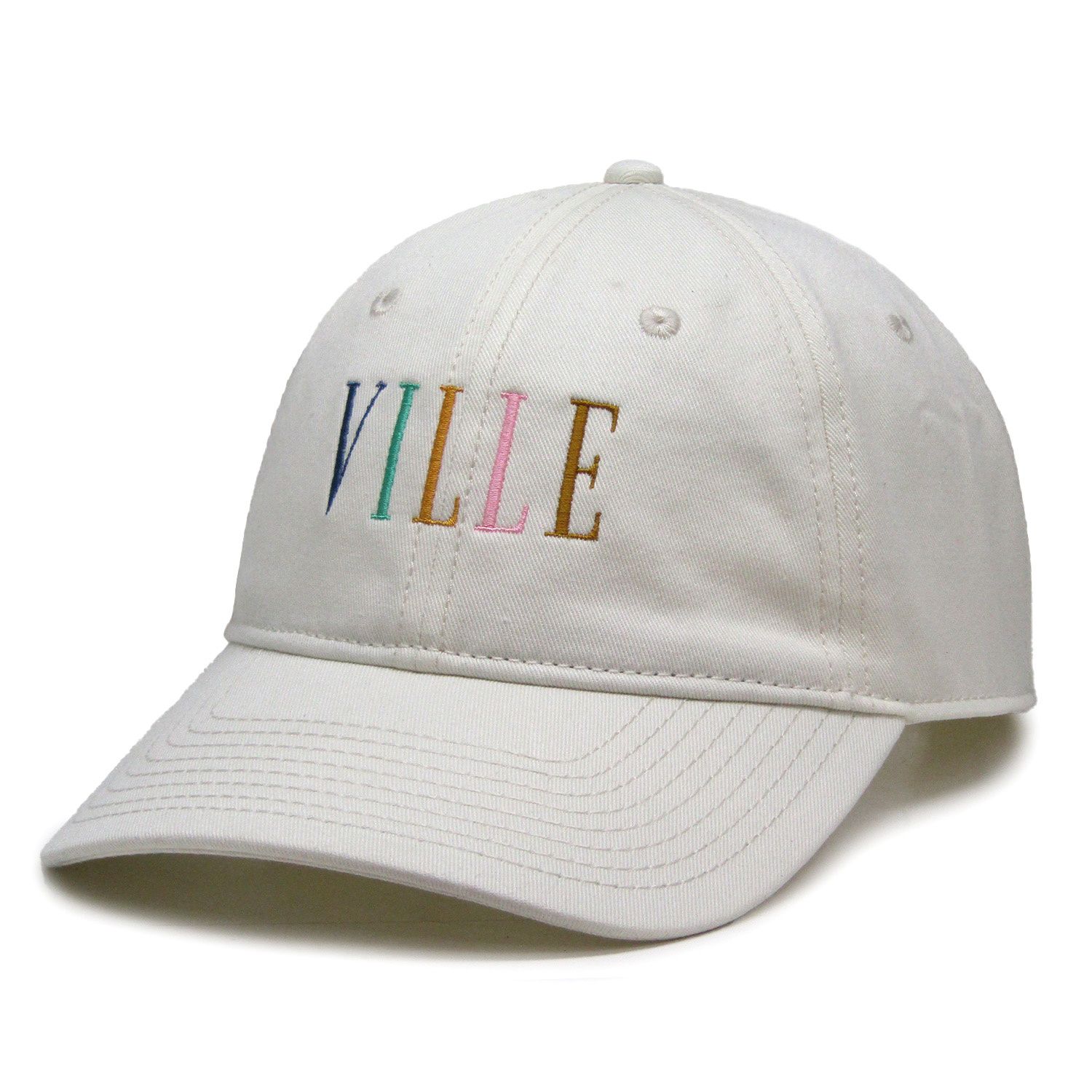 Ville Rainbow Embroidered Hat