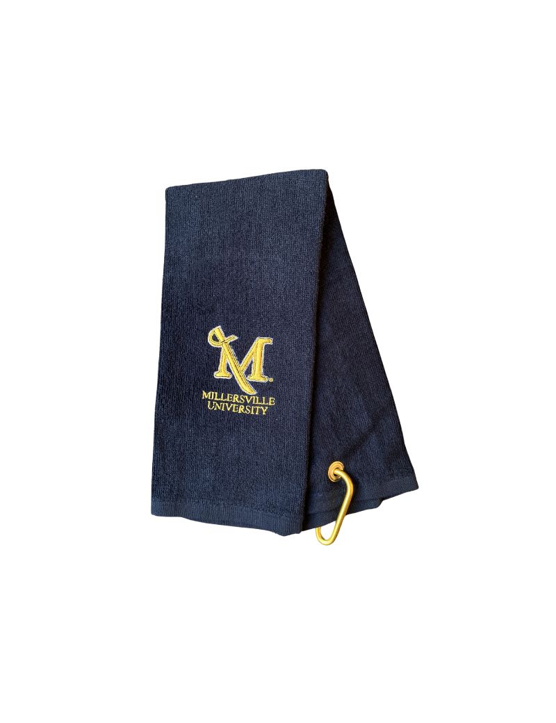M Sword Golf Towel