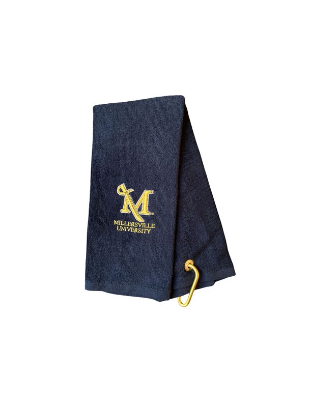 M Sword Golf Towel