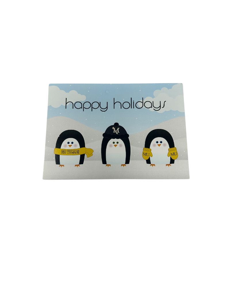 Millersville Happy Holidays Penguin Card