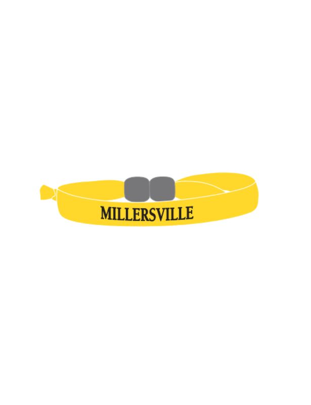 Millersville Spirit Wristlet - Gold