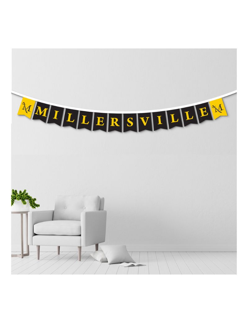 Millersville Felt Letter Banner