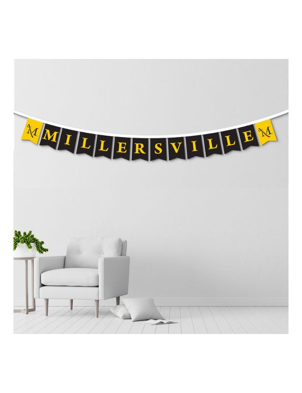 Millersville Felt Letter Banner