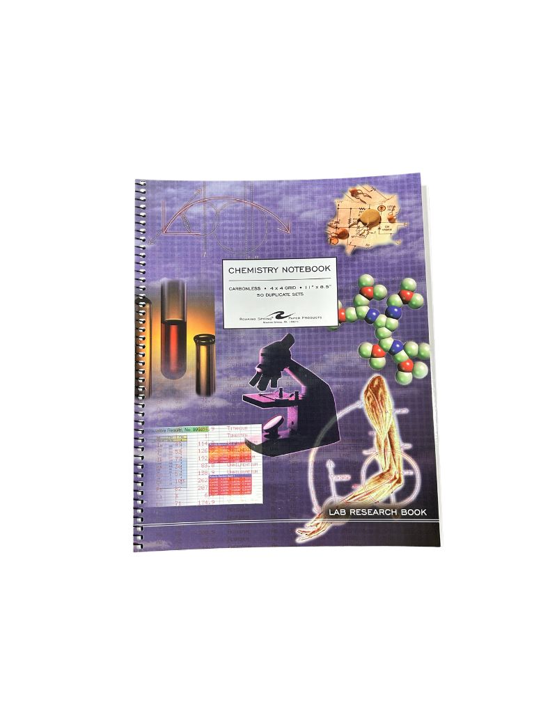 Chemistry Lab Notebook 8.5 x 11