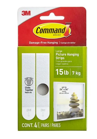 Large Picture Hanging Command Strips