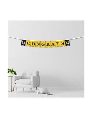 Congrats Felt Banner