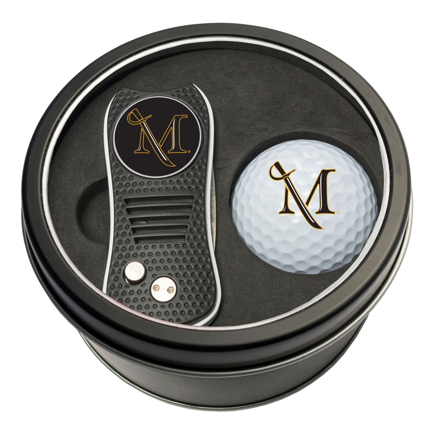 Millersville Divot Tool And Golf Ball Gift Set