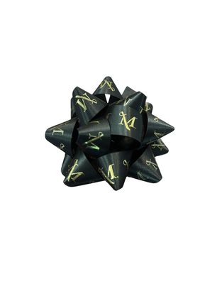 Black And Gold Gift Bows