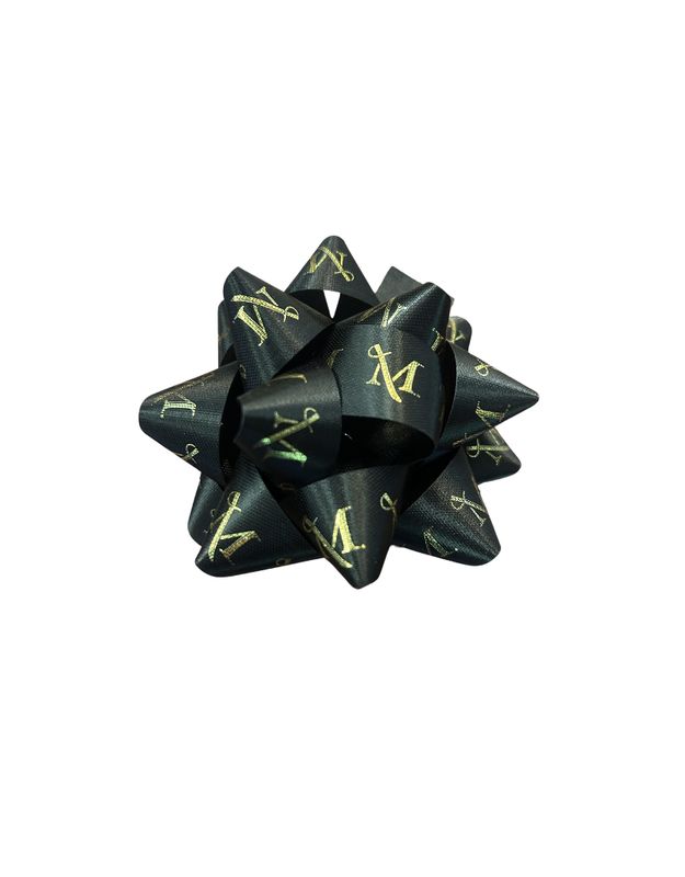 Black and Gold Gift Bows