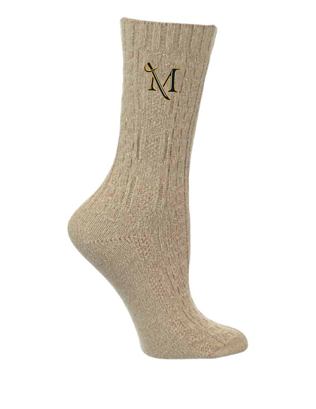 Women's Cable Knit Crew Socks
