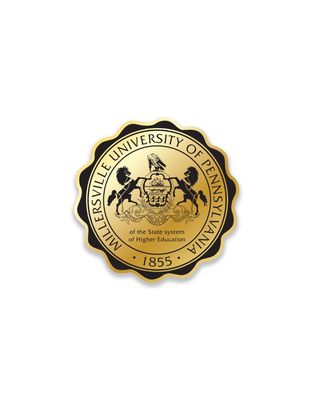 Millersville Seal Brass Key Tag