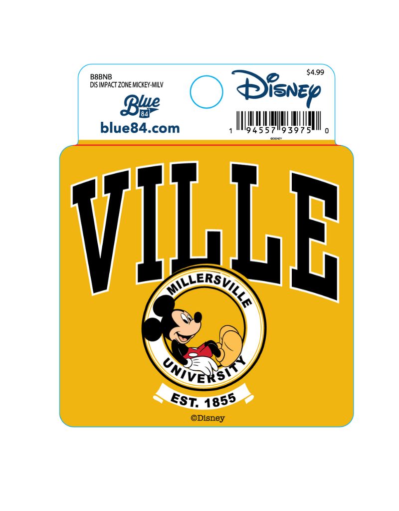 Impact Zone Mickey Sticker